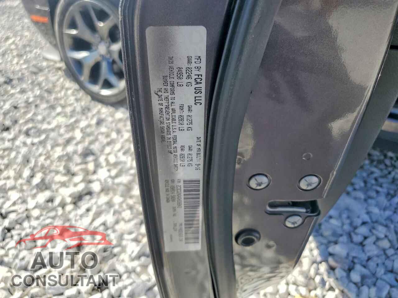 DODGE CHALLENGER 2016 - 2C3CDZAG4GH336343