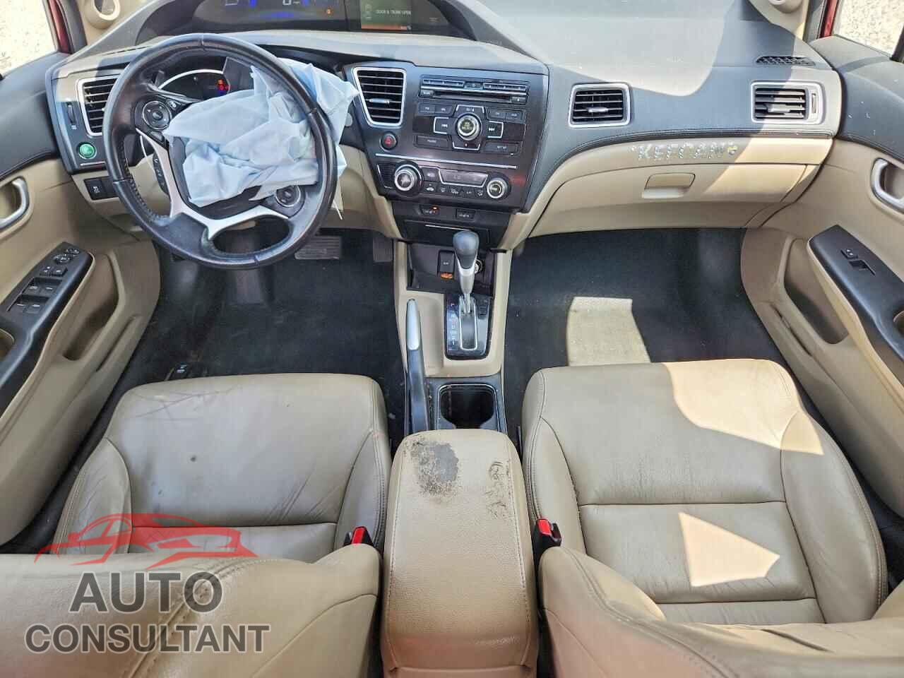 HONDA CIVIC EXL 2013 - 19XFB2F90DE008070