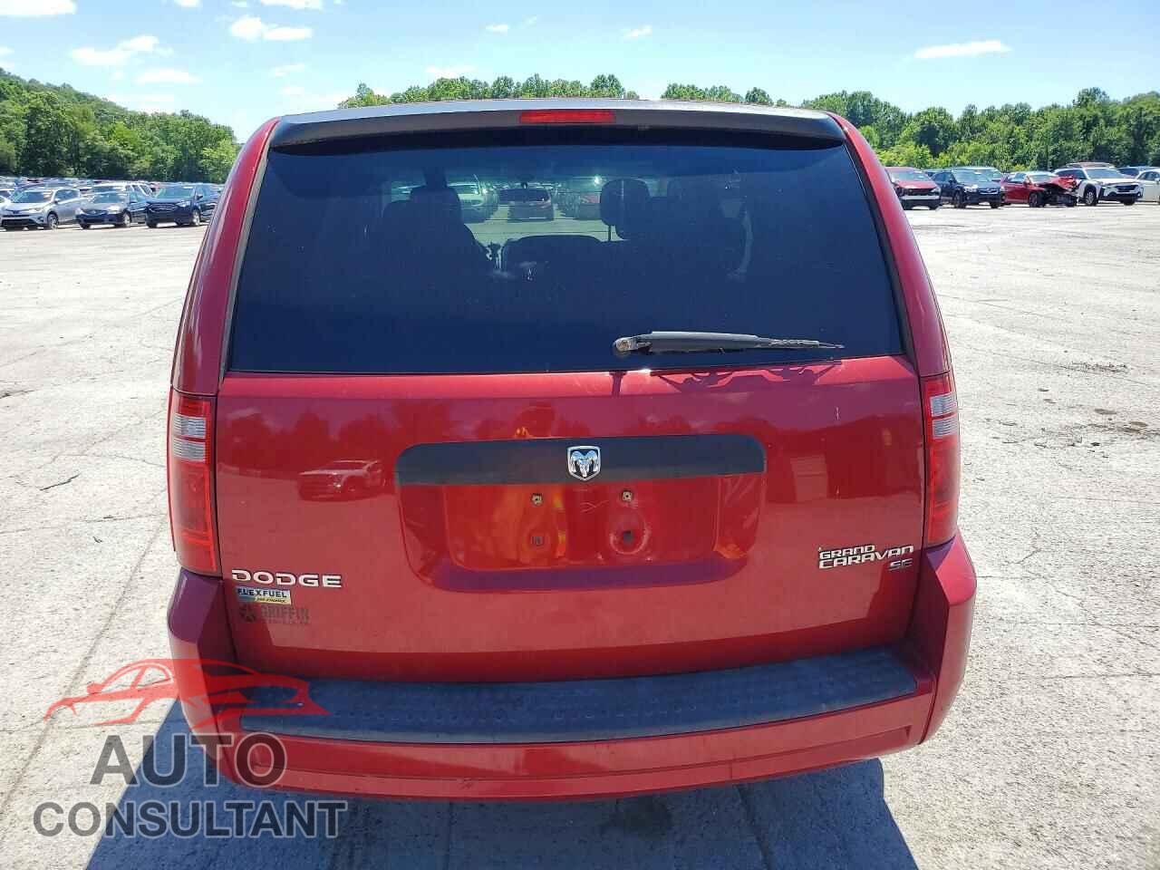 DODGE CARAVAN 2010 - 2D4RN4DE9AR147627