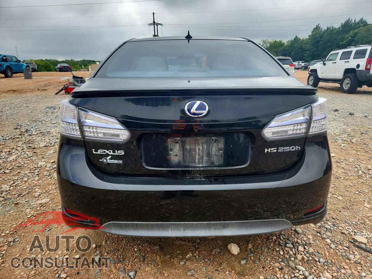 LEXUS HS 2010 - JTHBB1BA3A2007494