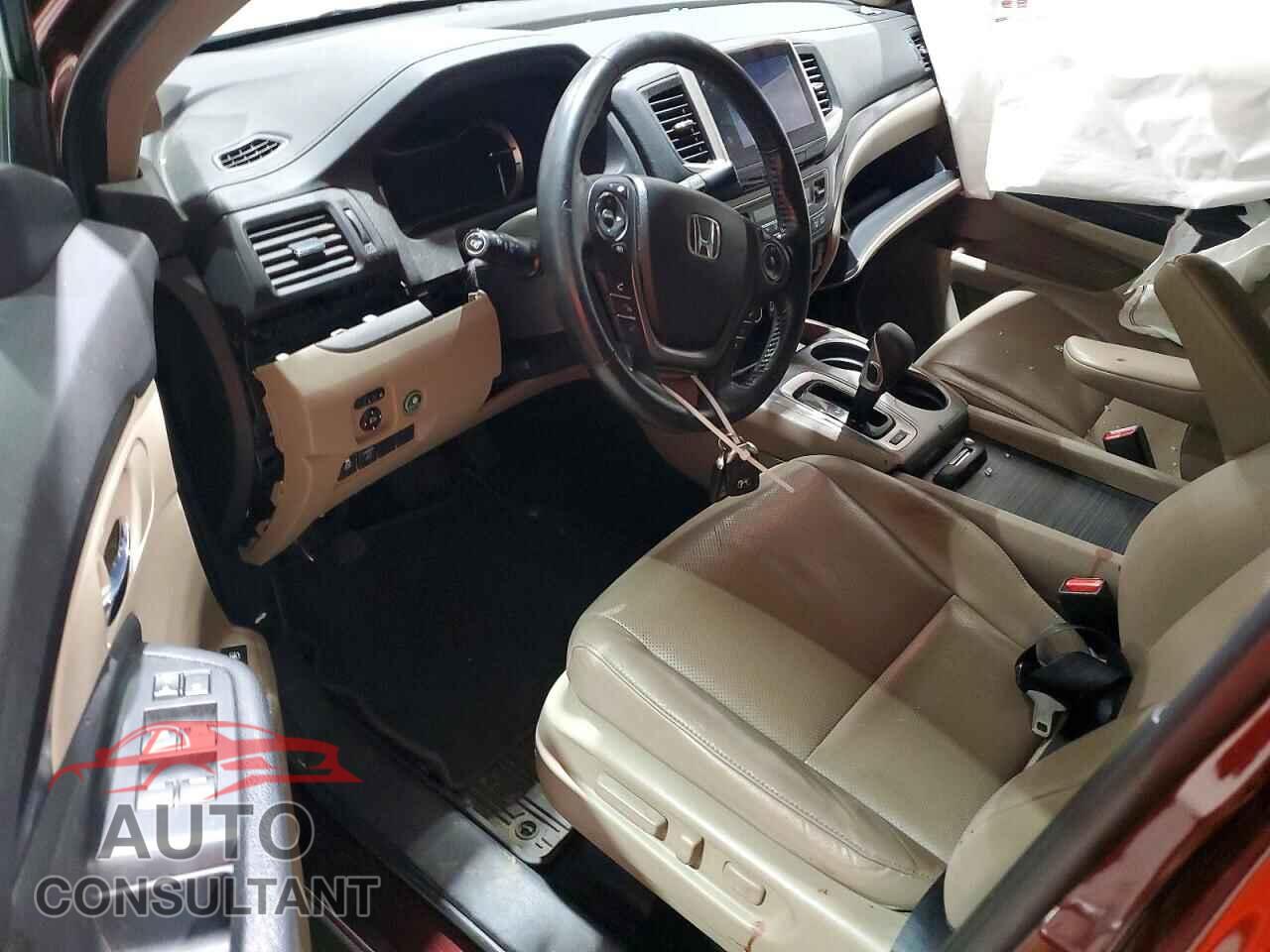 HONDA RIDGELINE 2017 - 5FPYK3F65HB003376