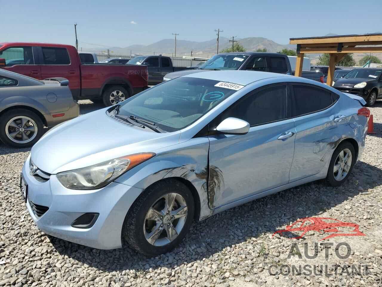 HYUNDAI ELANTRA 2011 - KMHDH4AE6BU101627