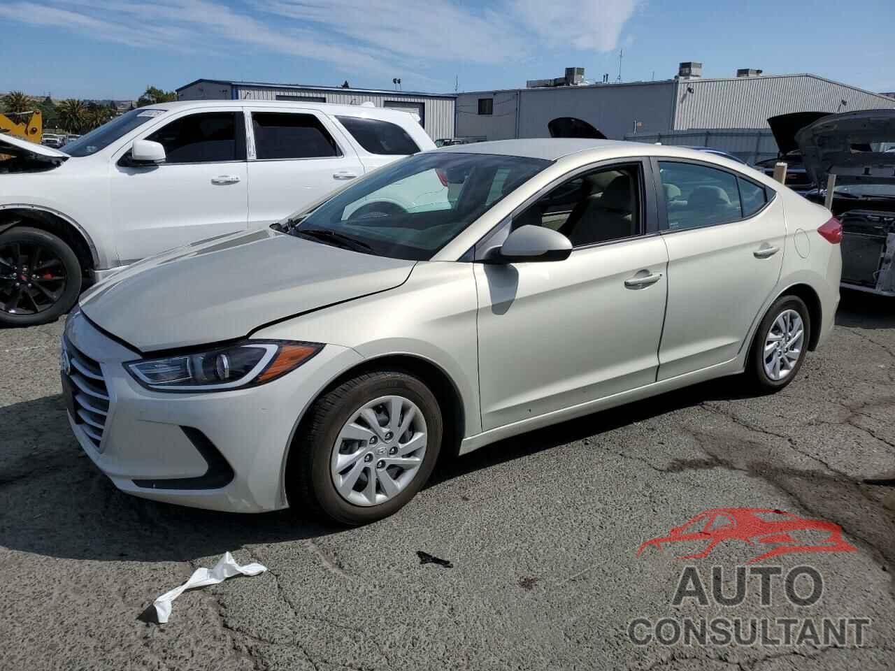HYUNDAI ELANTRA 2017 - KMHD74LF3HU393903