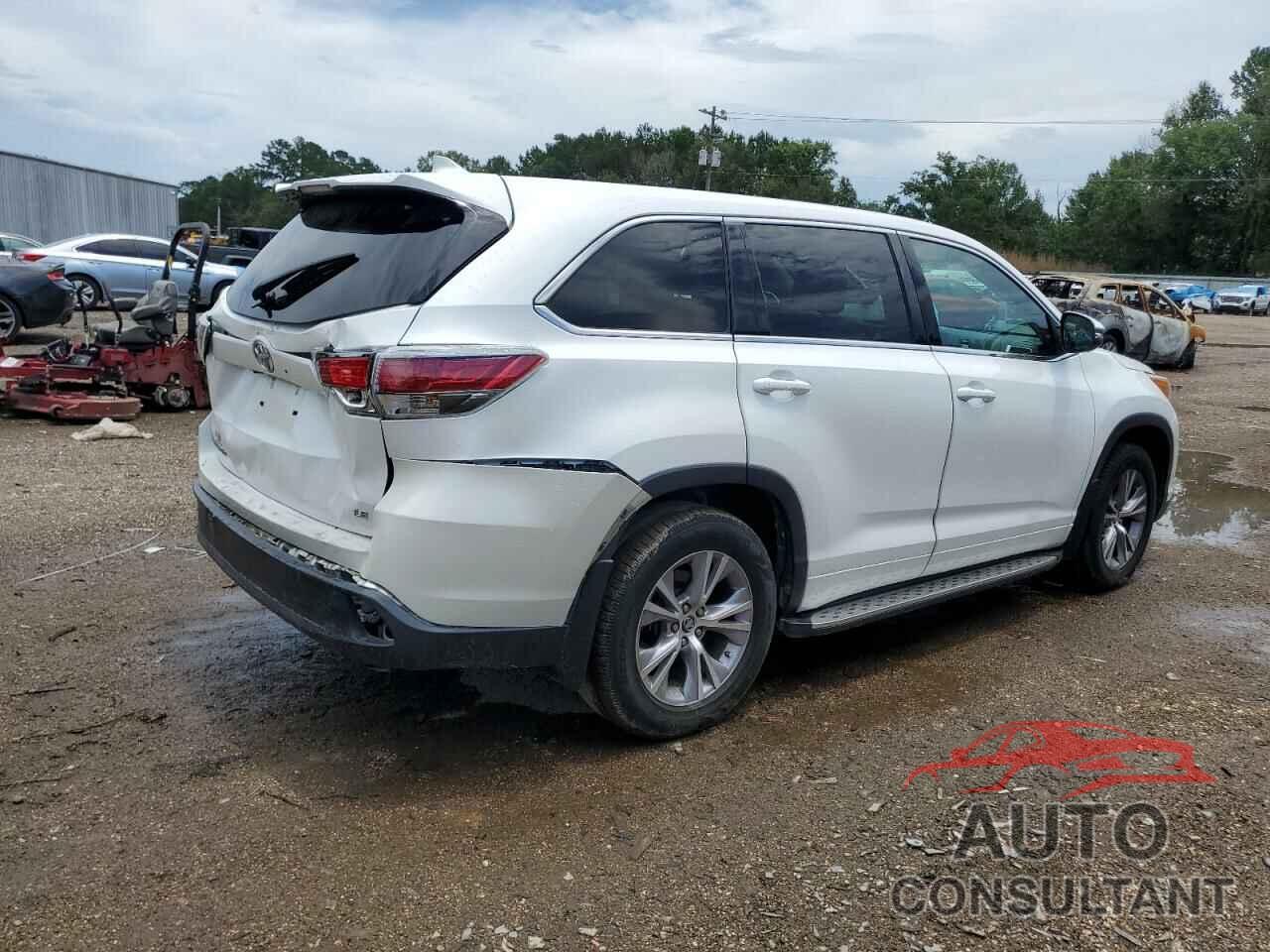 TOYOTA HIGHLANDER 2016 - 5TDZKRFH1GS122358