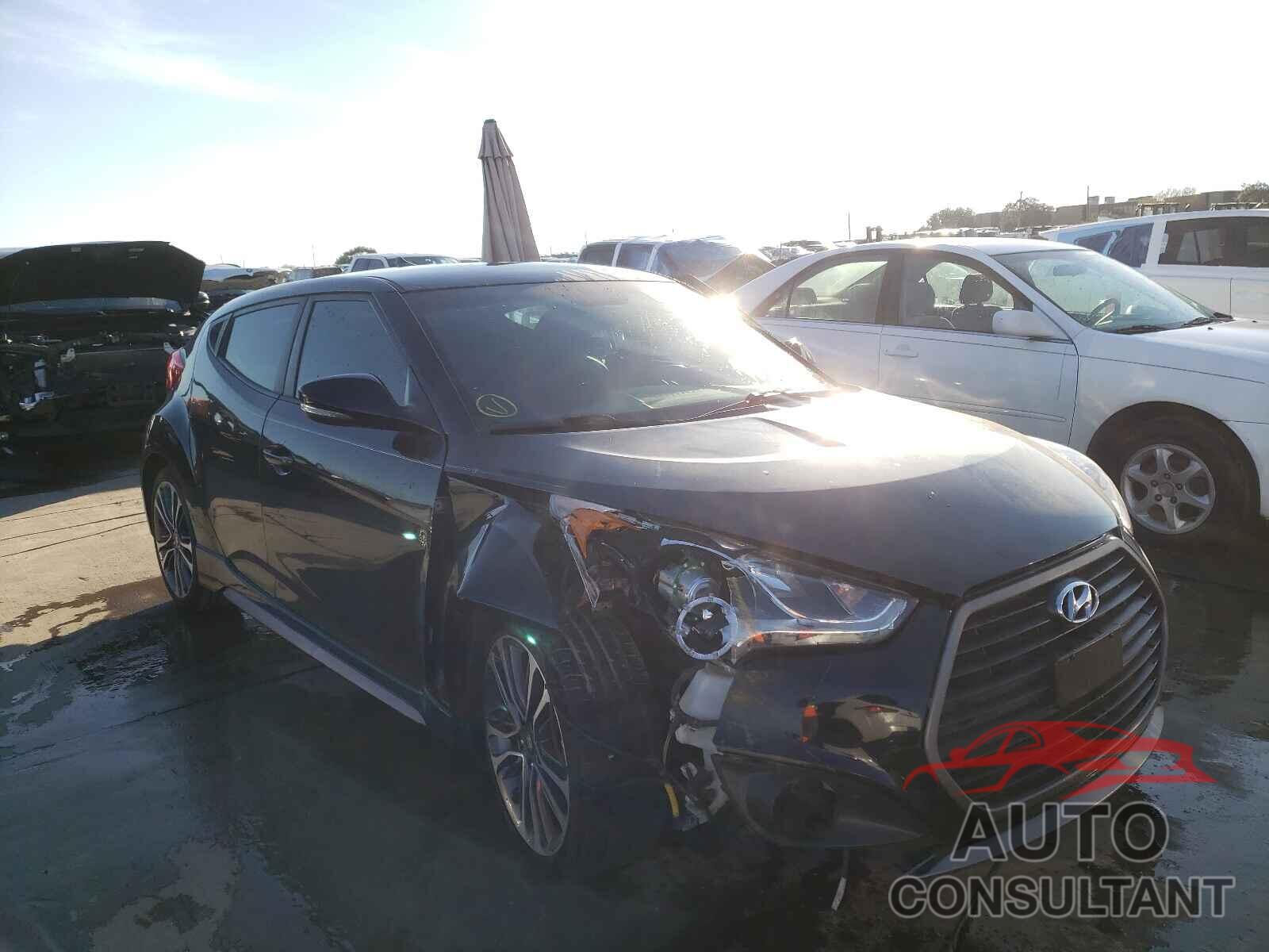 HYUNDAI VELOSTER 2017 - KMHTC6AE5HU314311