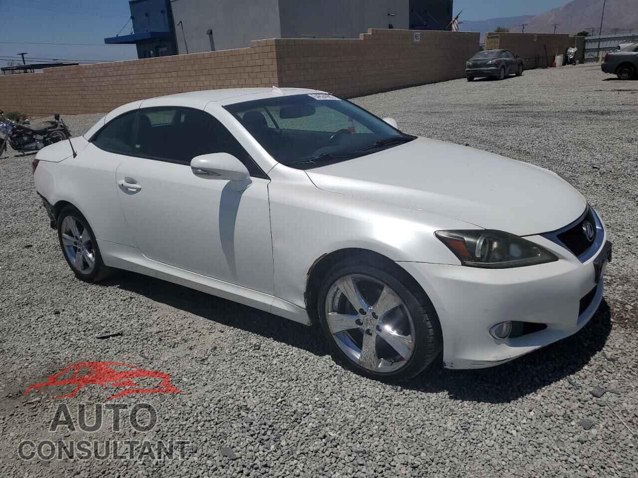 LEXUS IS 2012 - JTHFF2C28C2525106