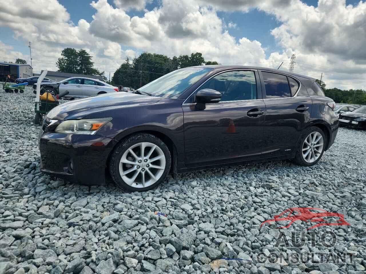 LEXUS CT 200 2012 - JTHKD5BH3C2106799