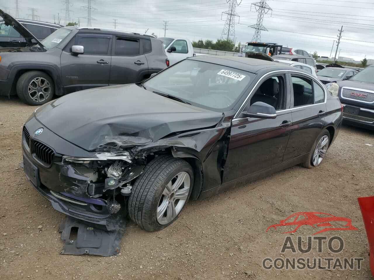 BMW 3 SERIES 2018 - WBA8D9G54JNU70434