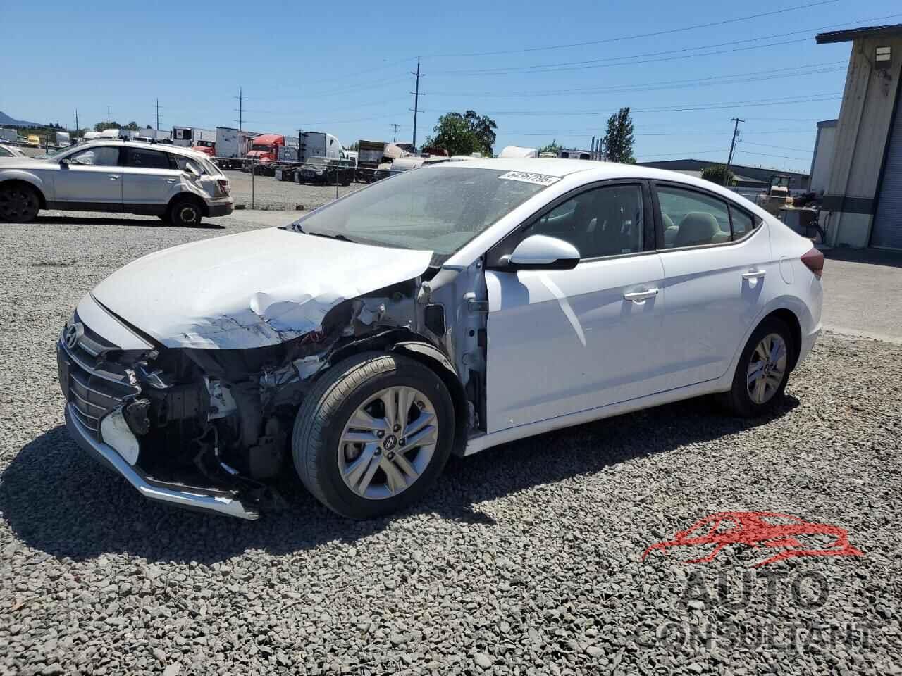 HYUNDAI ELANTRA 2020 - 5NPD84LF8LH521105