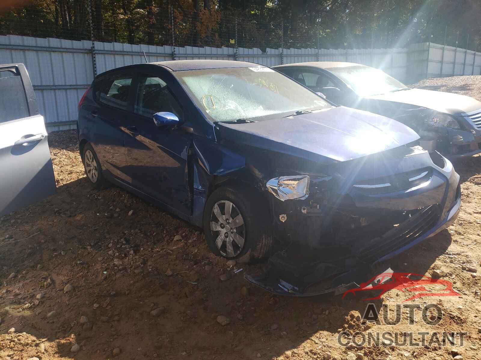 HYUNDAI ACCENT 2017 - KMHCT5AE5HU325187
