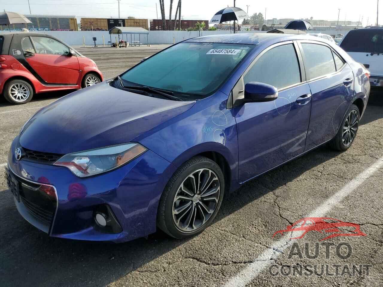 TOYOTA COROLLA 2016 - 2T1BURHE8GC528189