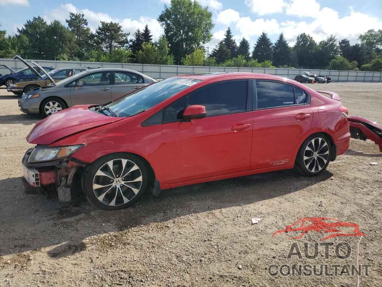 HONDA CIVIC 2013 - 2HGFB6E51DH702441