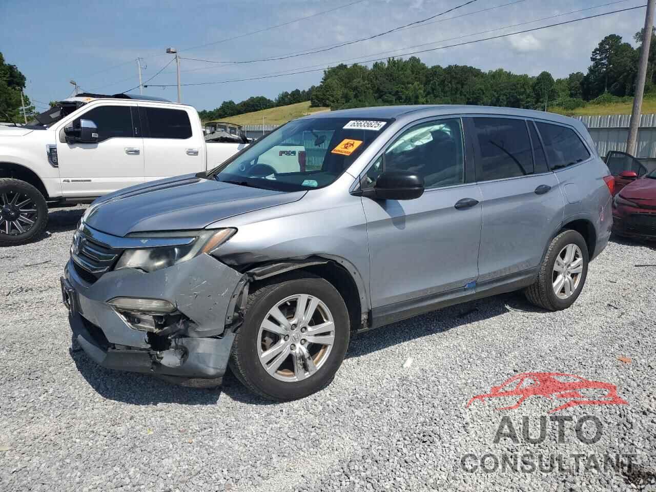 HONDA PILOT 2016 - 5FNYF6H17GB024521