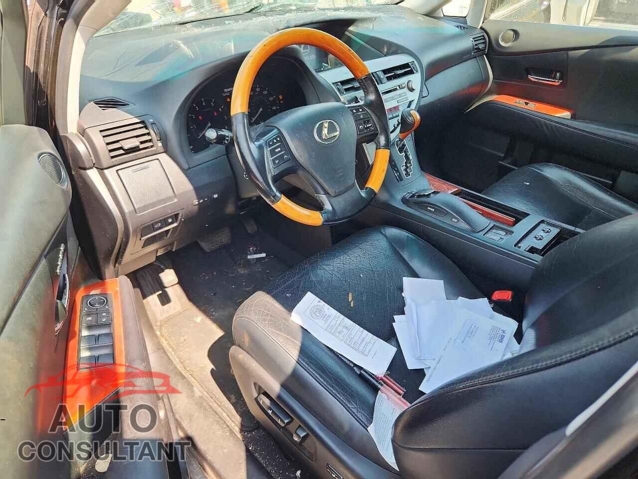 LEXUS RX350 2012 - 2T2BK1BA2CC147263
