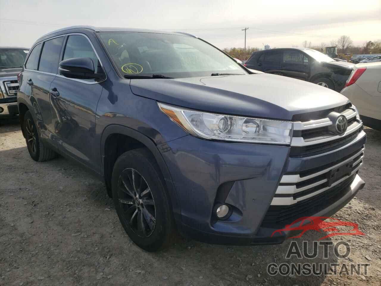 TOYOTA HIGHLANDER 2019 - 5TDJZRFH9KS709635