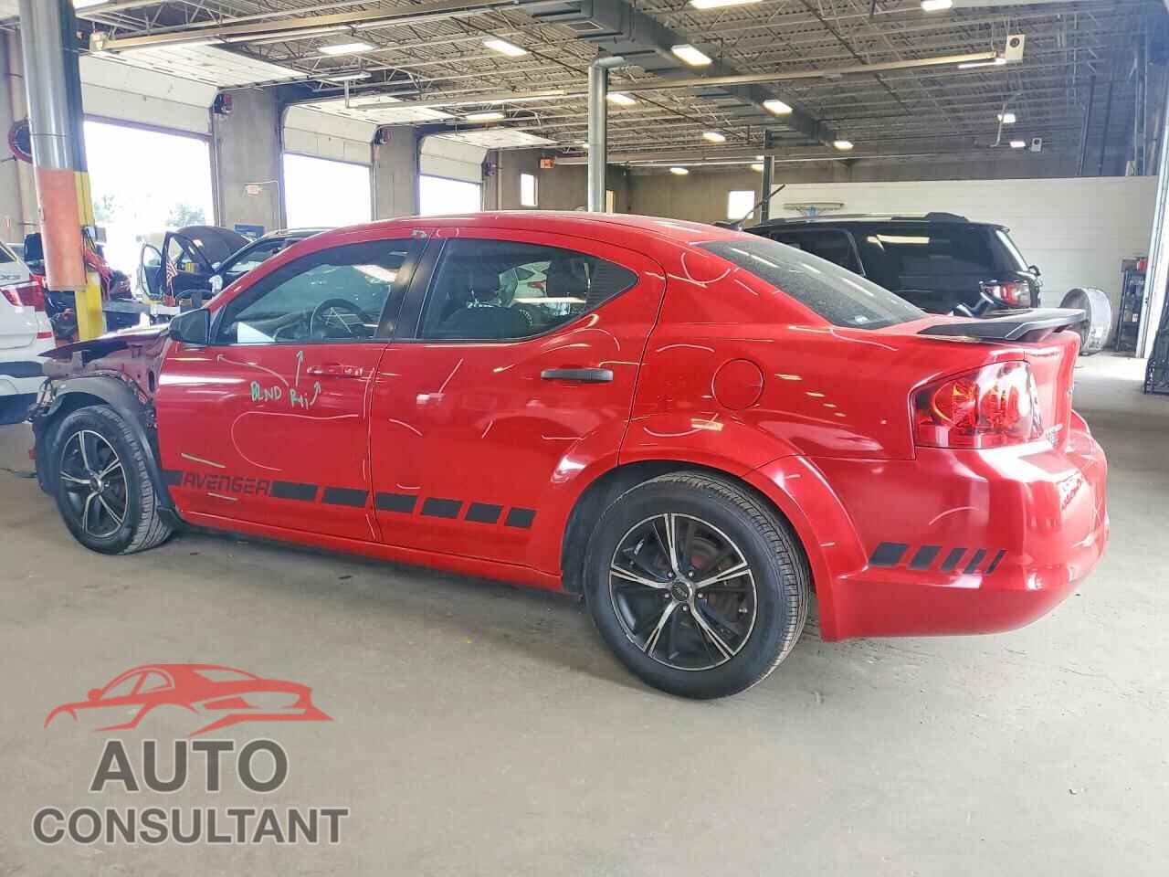 DODGE AVENGER 2012 - 1C3CDZAB4CN294617