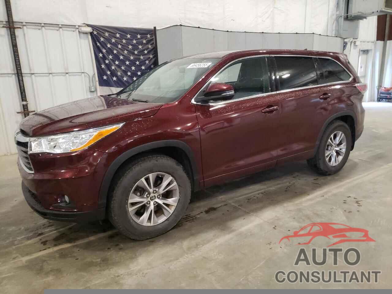 TOYOTA HIGHLANDER 2016 - 5TDBKRFH4GS225369