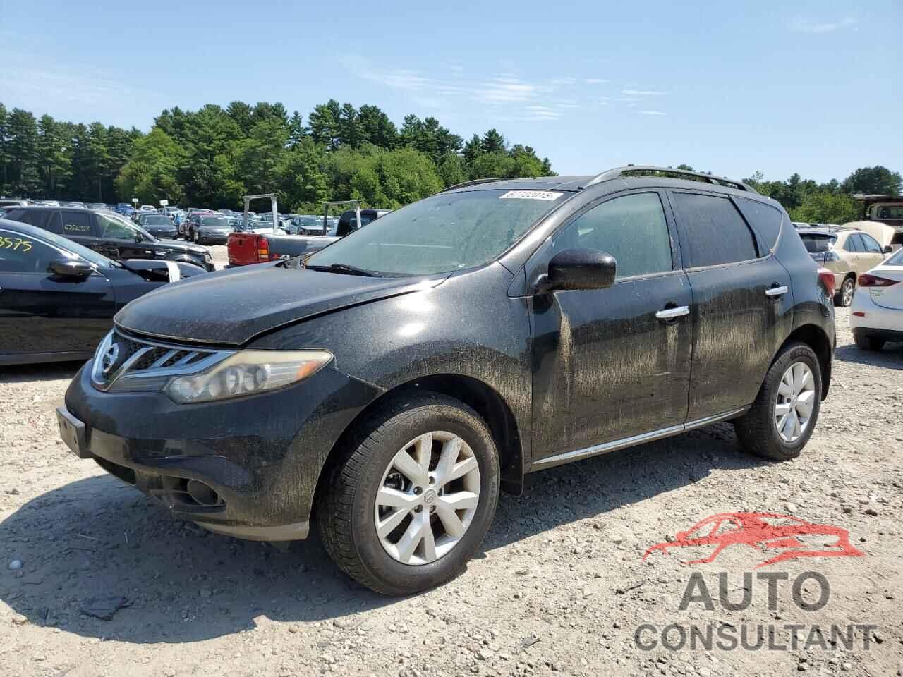 NISSAN MURANO 2012 - JN8AZ1MW3CW214081