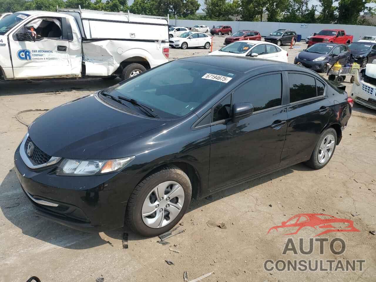 HONDA CIVIC 2014 - 19XFB2F58EE205678