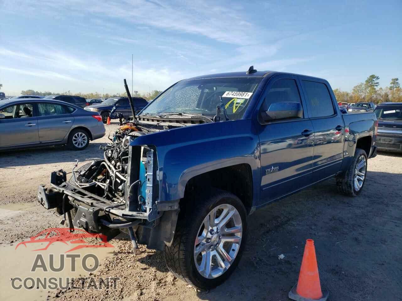 CHEVROLET SILVERADO 2018 - 3GCUCRER4JG414237