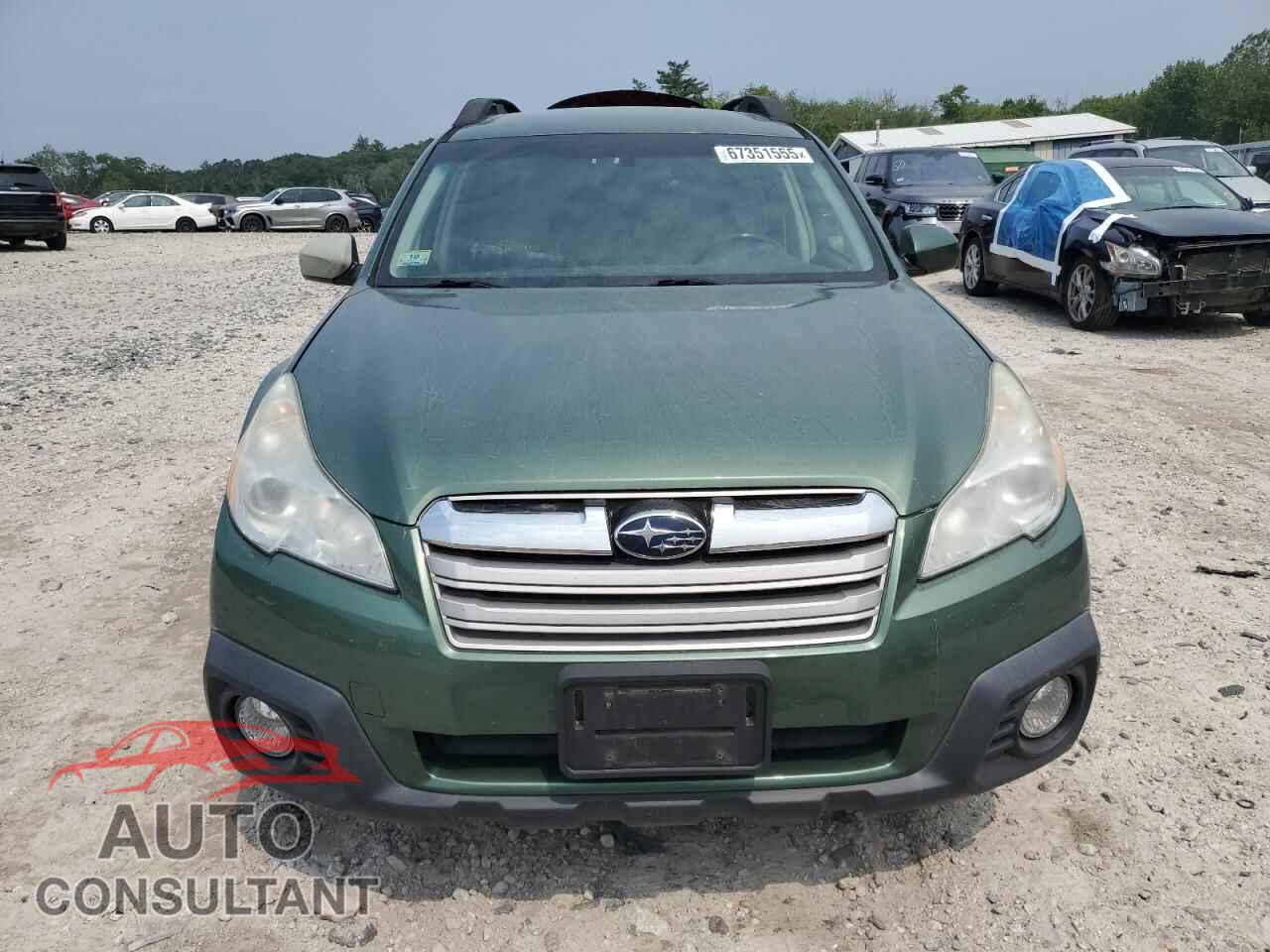 SUBARU OUTBACK 2014 - 4S4BRBCC0E3311994