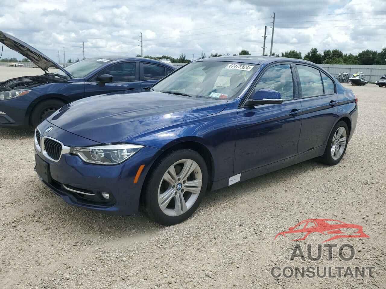 BMW 3 SERIES 2016 - WBA8E3G59GNT80019