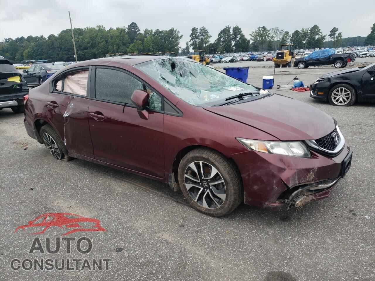HONDA CIVIC 2013 - 2HGFB2F94DH508657