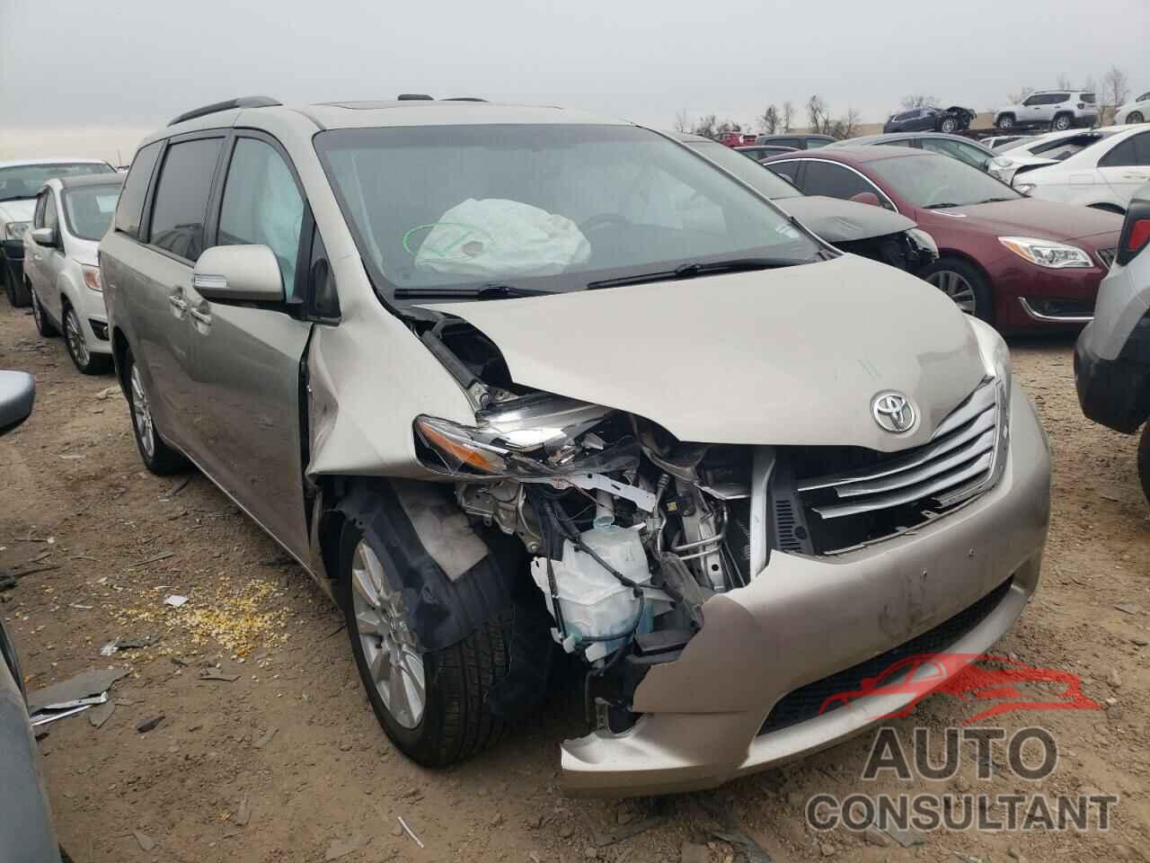 TOYOTA SIENNA 2017 - 5TDDZ3DC8HS163632