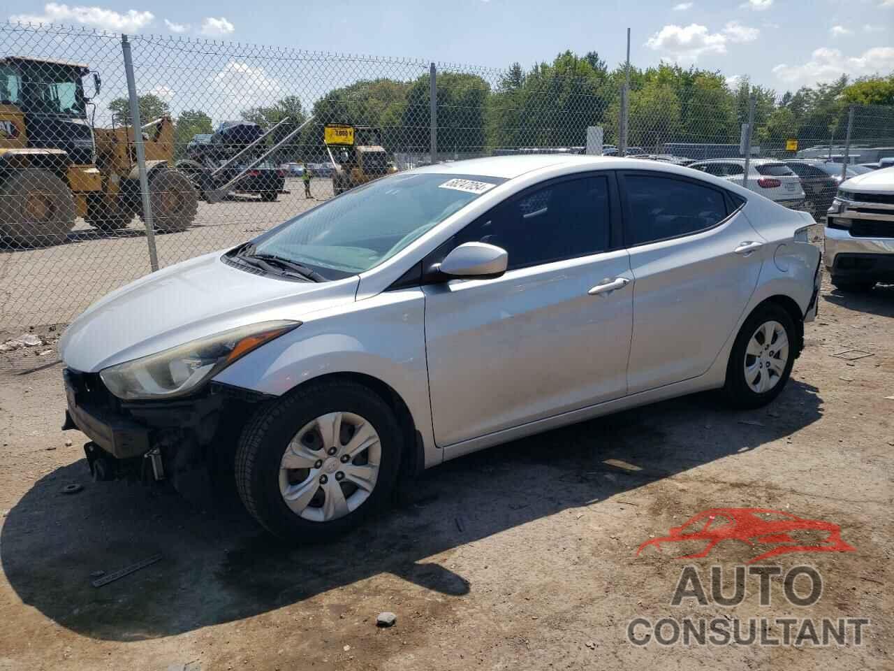 HYUNDAI ELANTRA 2016 - KMHDH4AE4GU543975