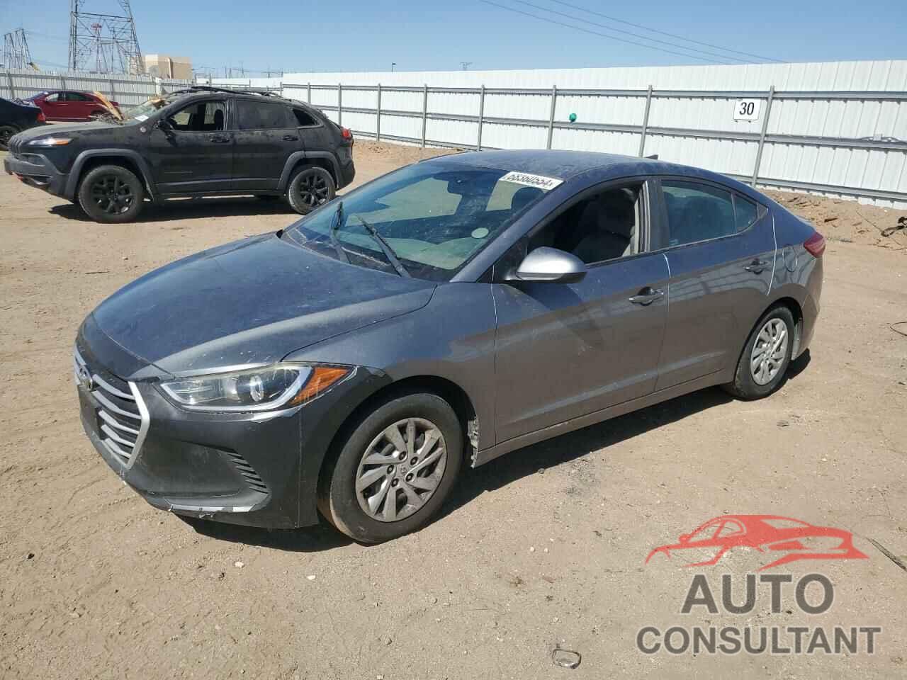 HYUNDAI ELANTRA 2017 - KMHD74LF0HU093154