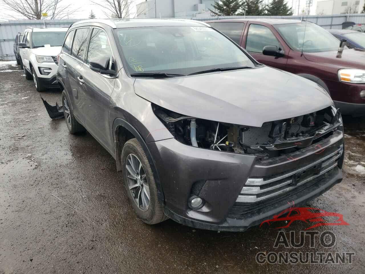 TOYOTA HIGHLANDER 2019 - 5TDJZRFHXKS577582