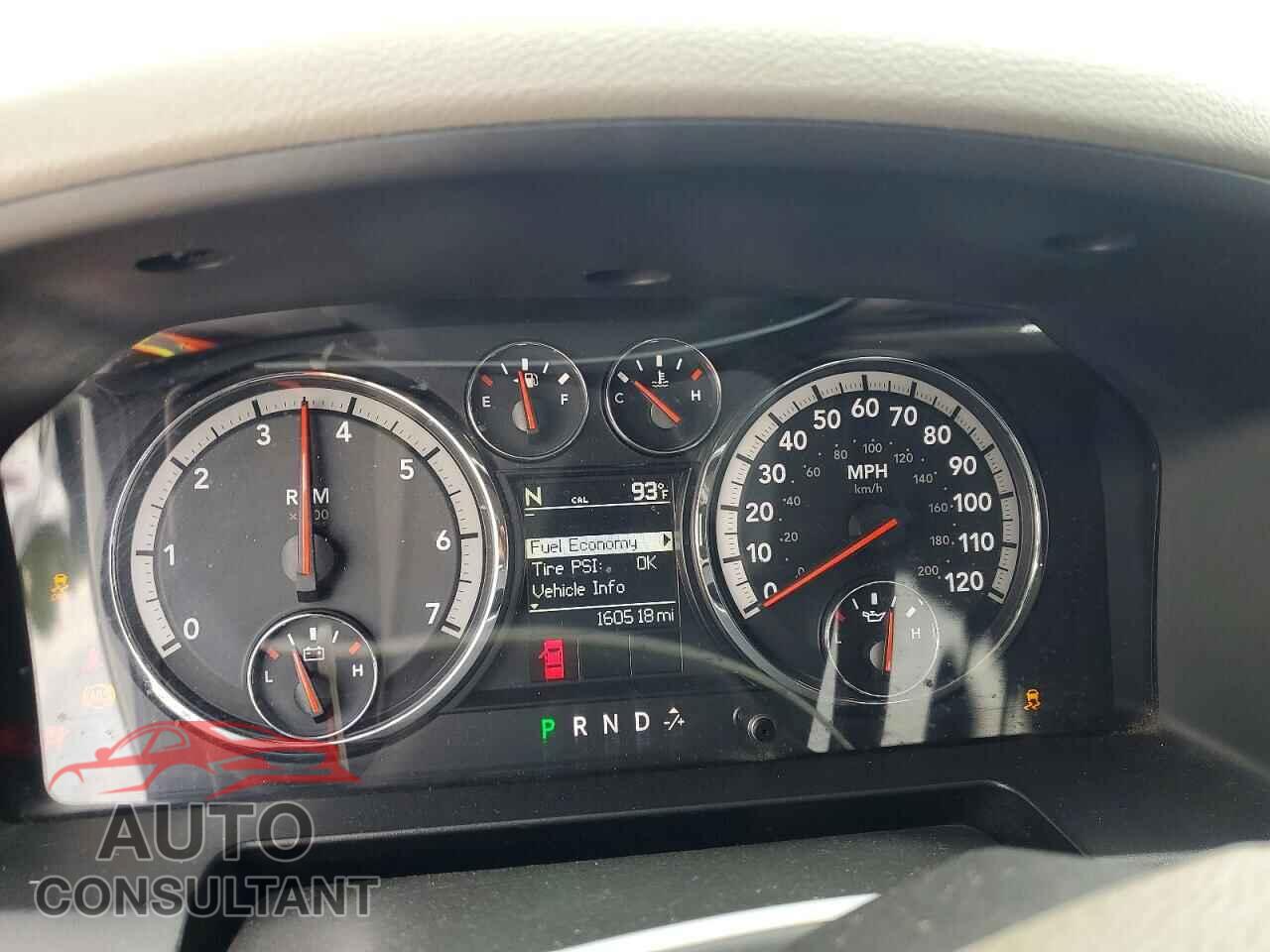 DODGE RAM 1500 2012 - 1C6RD6GT5CS126160