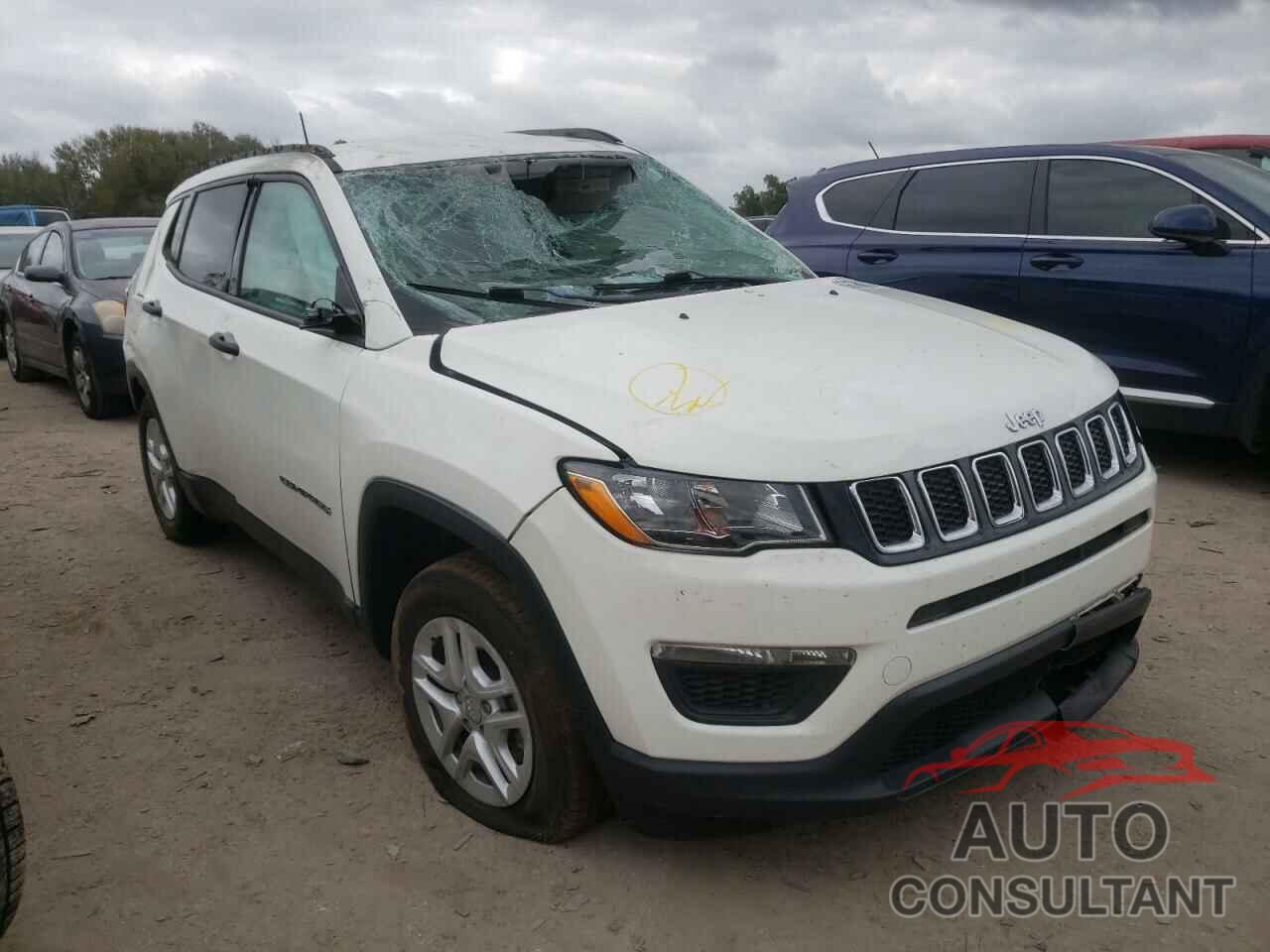 JEEP COMPASS 2017 - 3C4NJCAB5HT668430