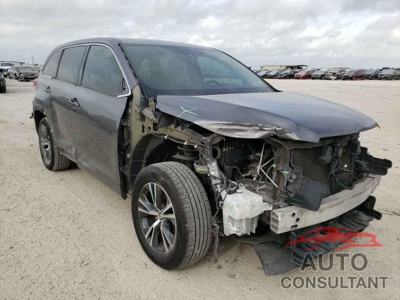 TOYOTA HIGHLANDER 2017 - 5TDZARFH7HS025931