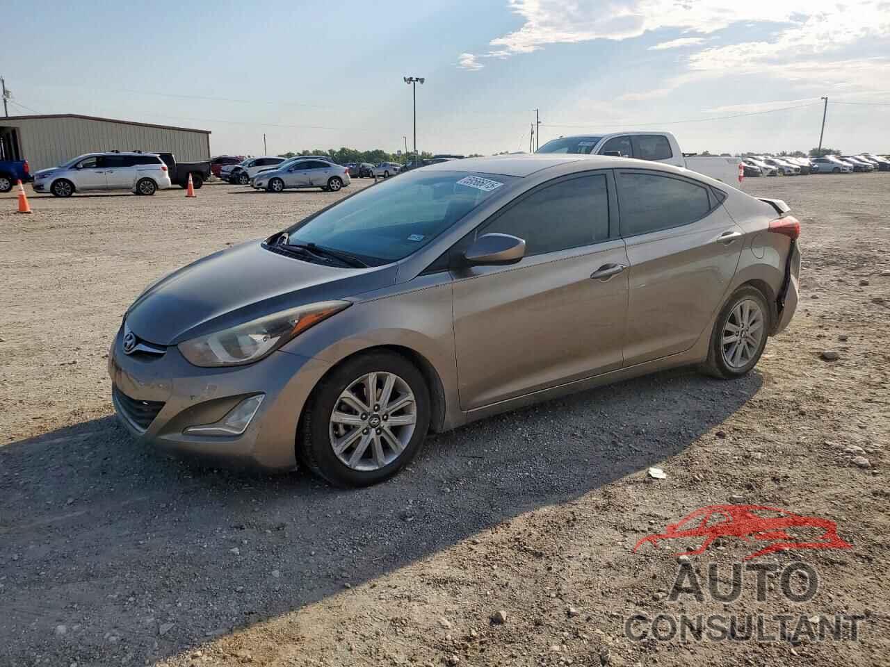 HYUNDAI ELANTRA 2014 - 5NPDH4AEXEH503461