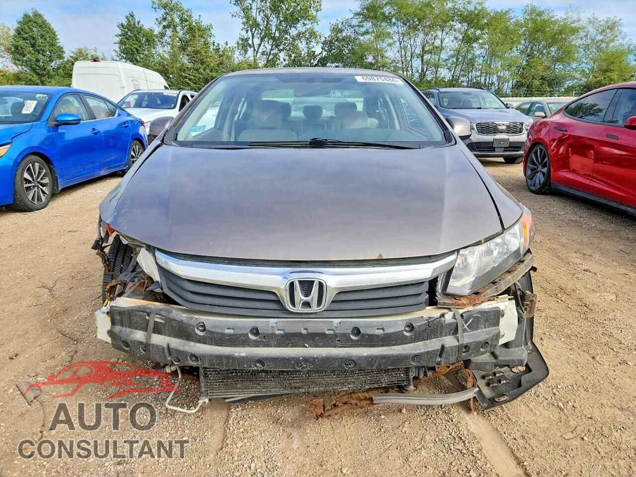 HONDA CIVIC 2012 - 2HGFB2F85CH537476