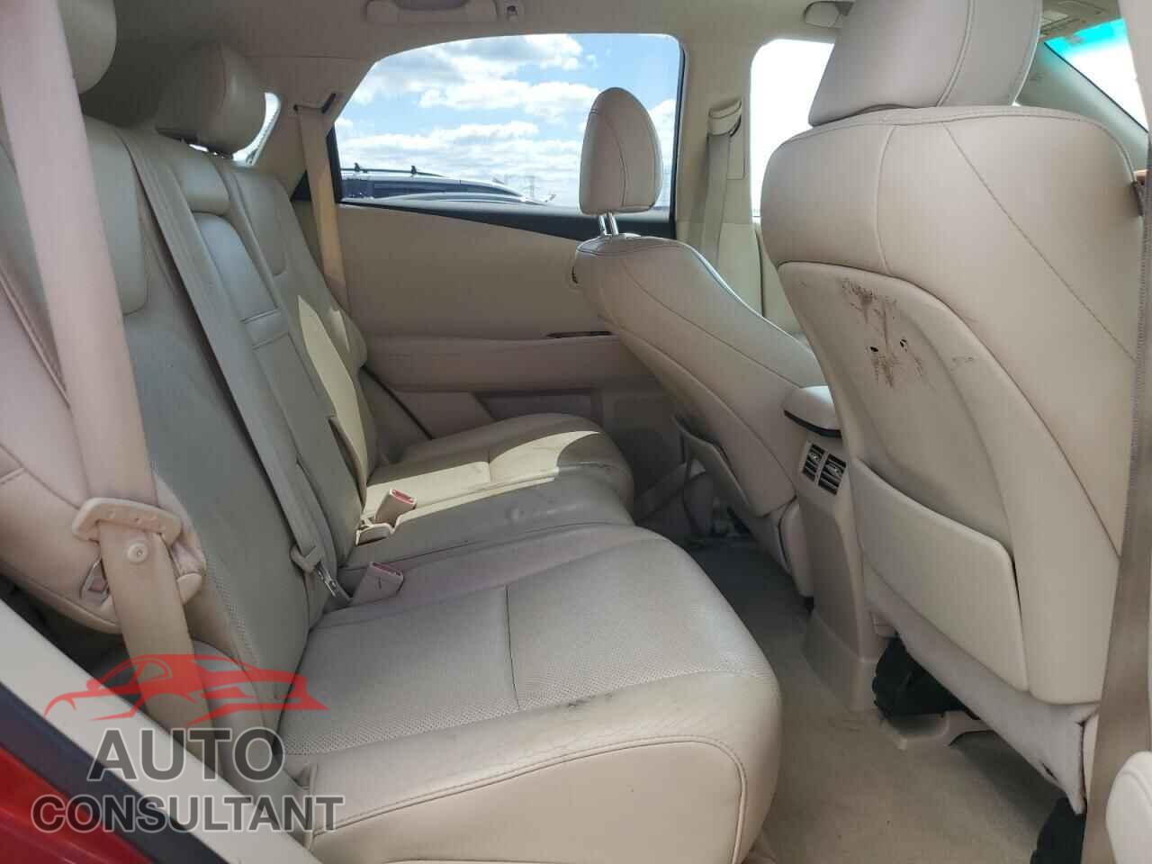LEXUS RX350 2012 - 2T2BK1BA2CC127577