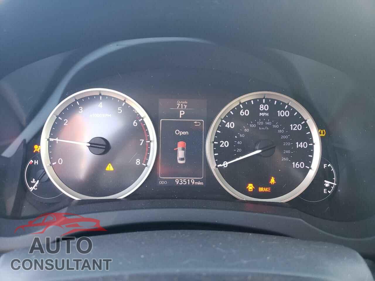 LEXUS IS 2016 - JTHBA1D20G5004200