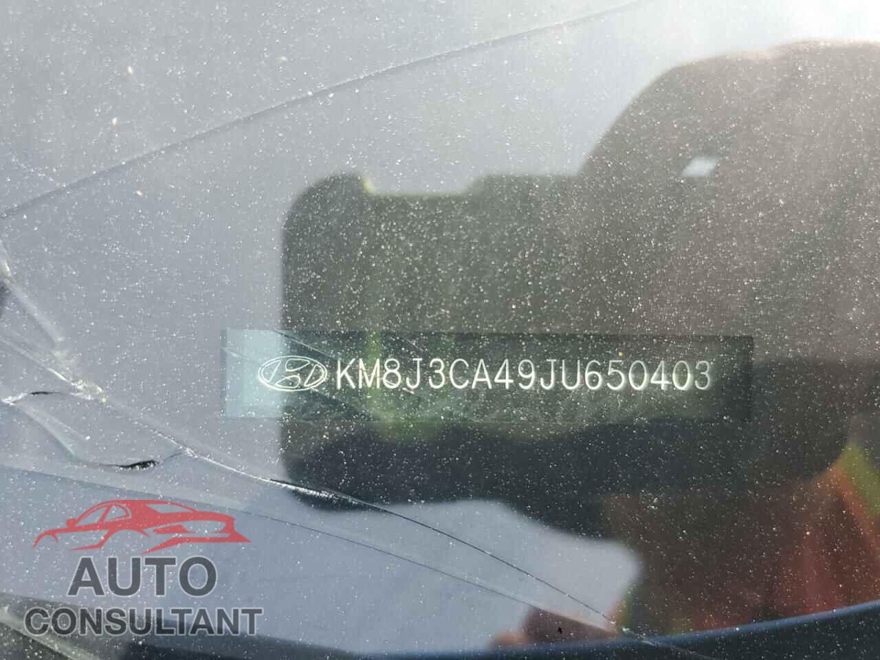 HYUNDAI TUCSON 2018 - KM8J3CA49JU650403