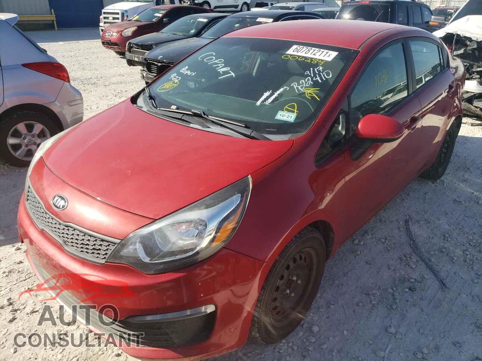 KIA RIO 2017 - KNADM4A38H6006284