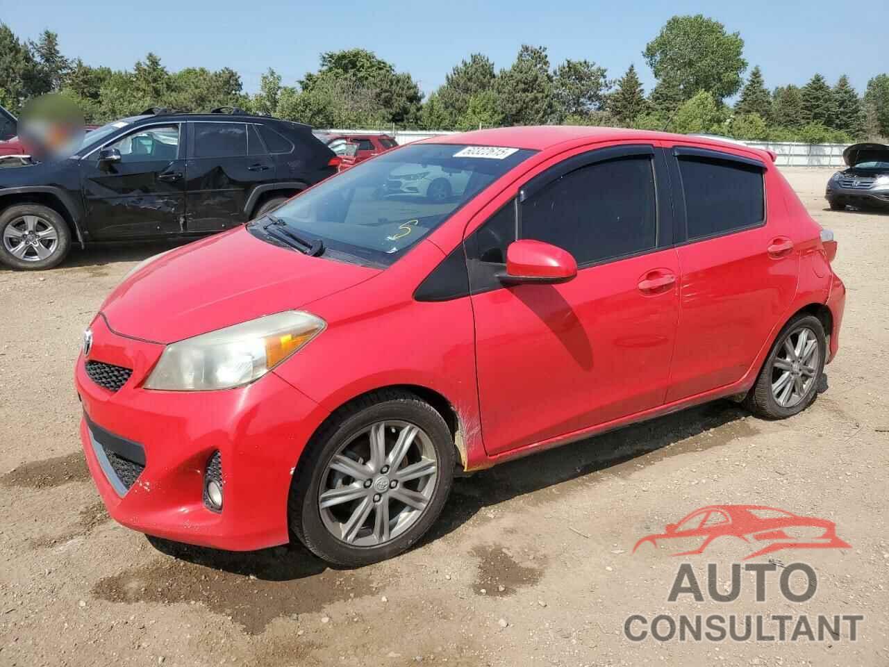 TOYOTA YARIS 2014 - JTDKTUD30ED580880