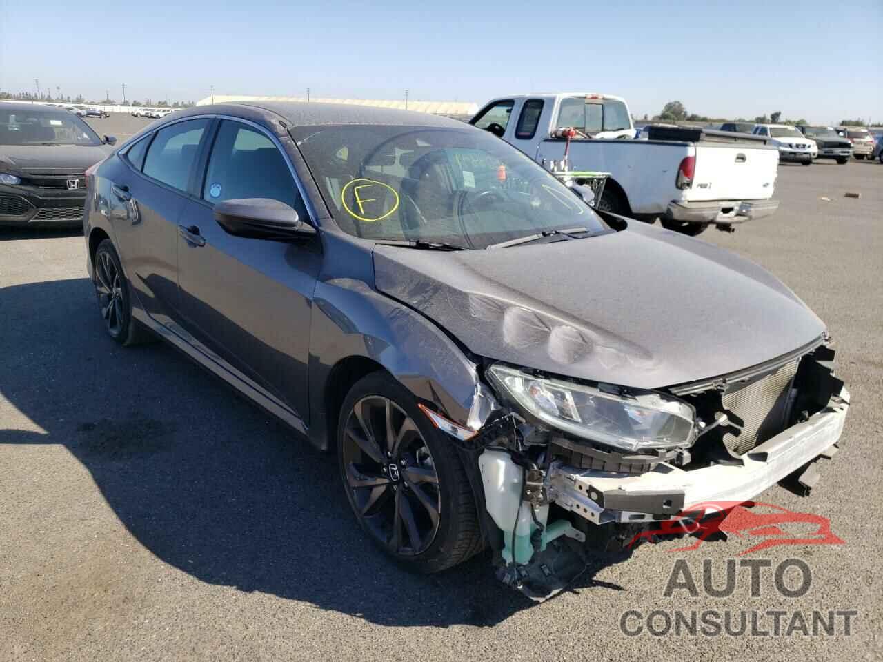 HONDA CIVIC 2019 - 2HGFC2F83KH557236