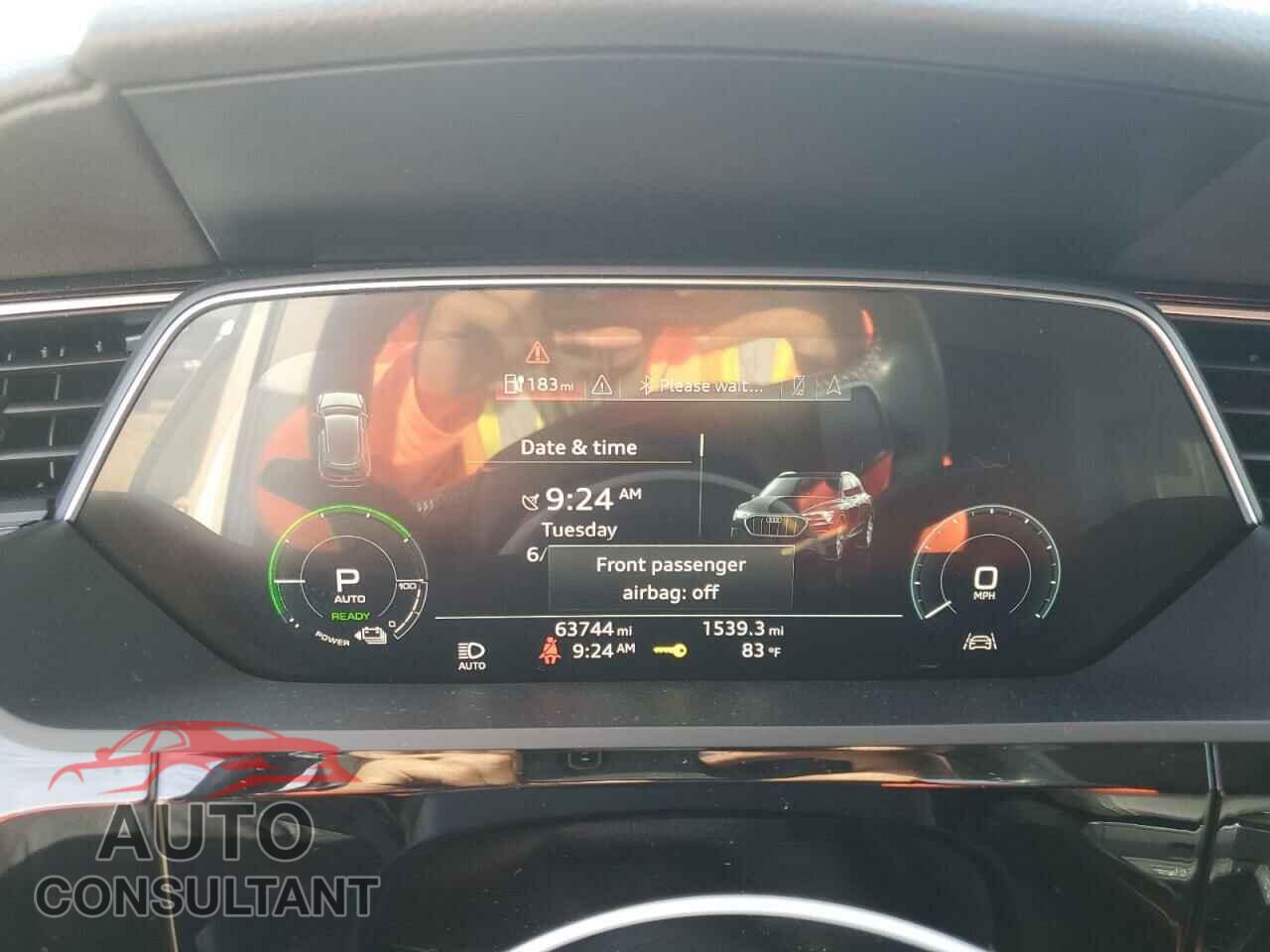 AUDI E-TRON 2019 - WA1LAAGE3KB024442