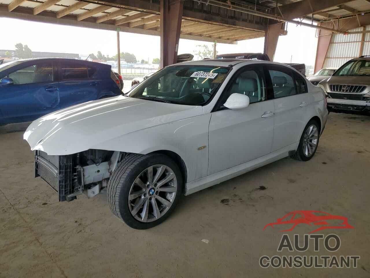 BMW 3 SERIES 2011 - WBAPH5G5XBNM74238