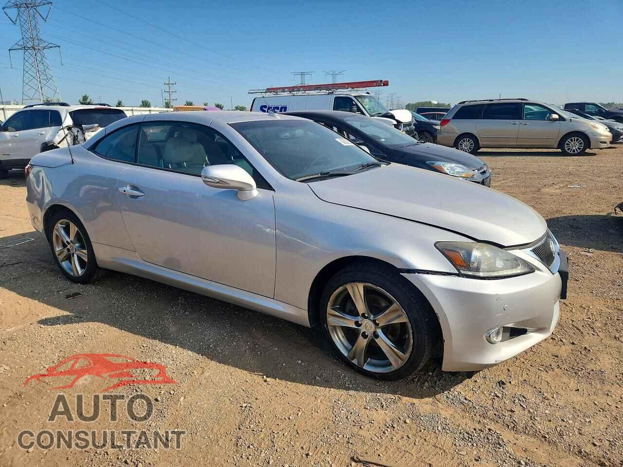 LEXUS IS 2012 - JTHFF2C27C2522147