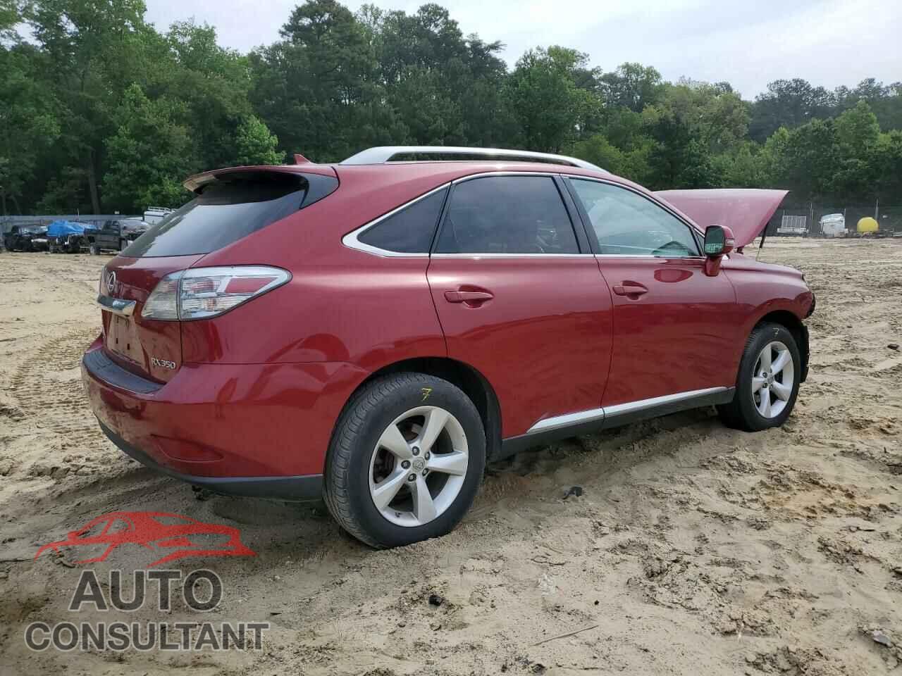LEXUS RX350 2011 - 2T2BK1BA3BC083572