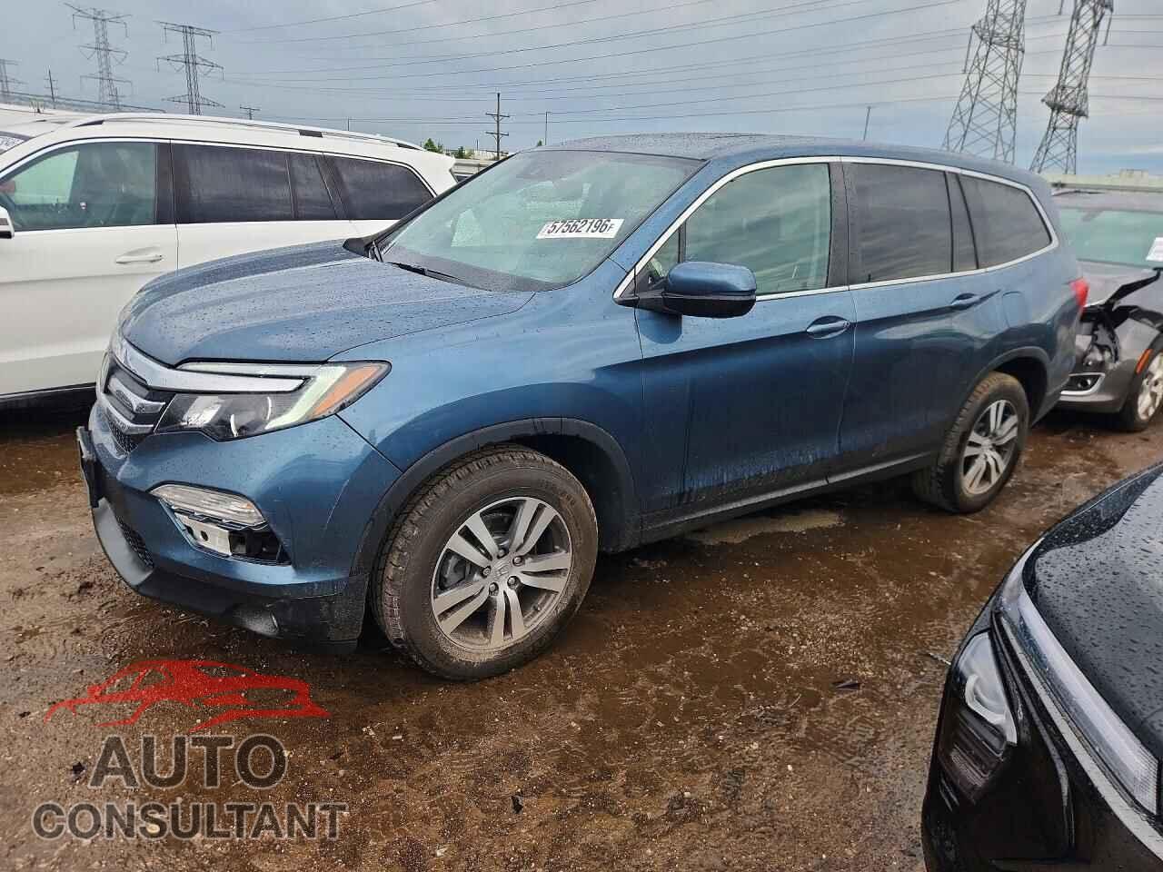HONDA PILOT 2017 - 5FNYF6H61HB076949