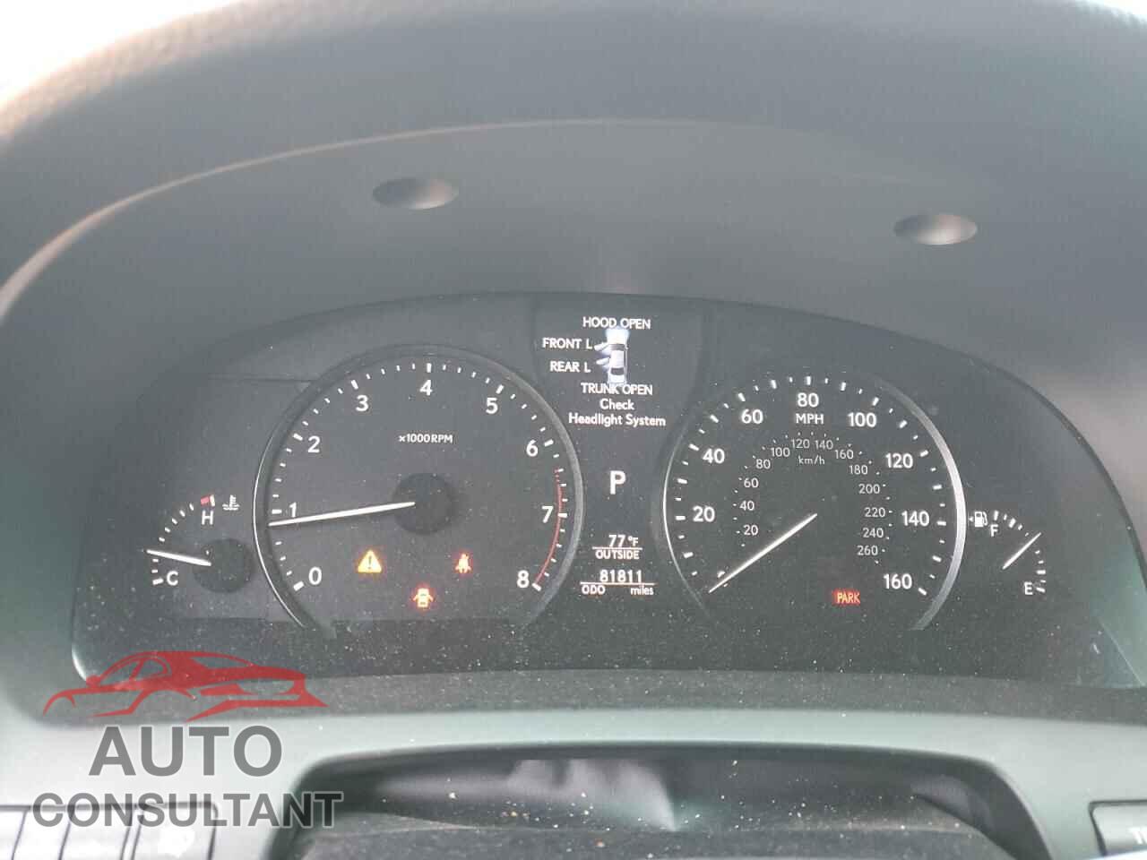 LEXUS LS460 2014 - JTHCL5EF3E5021707