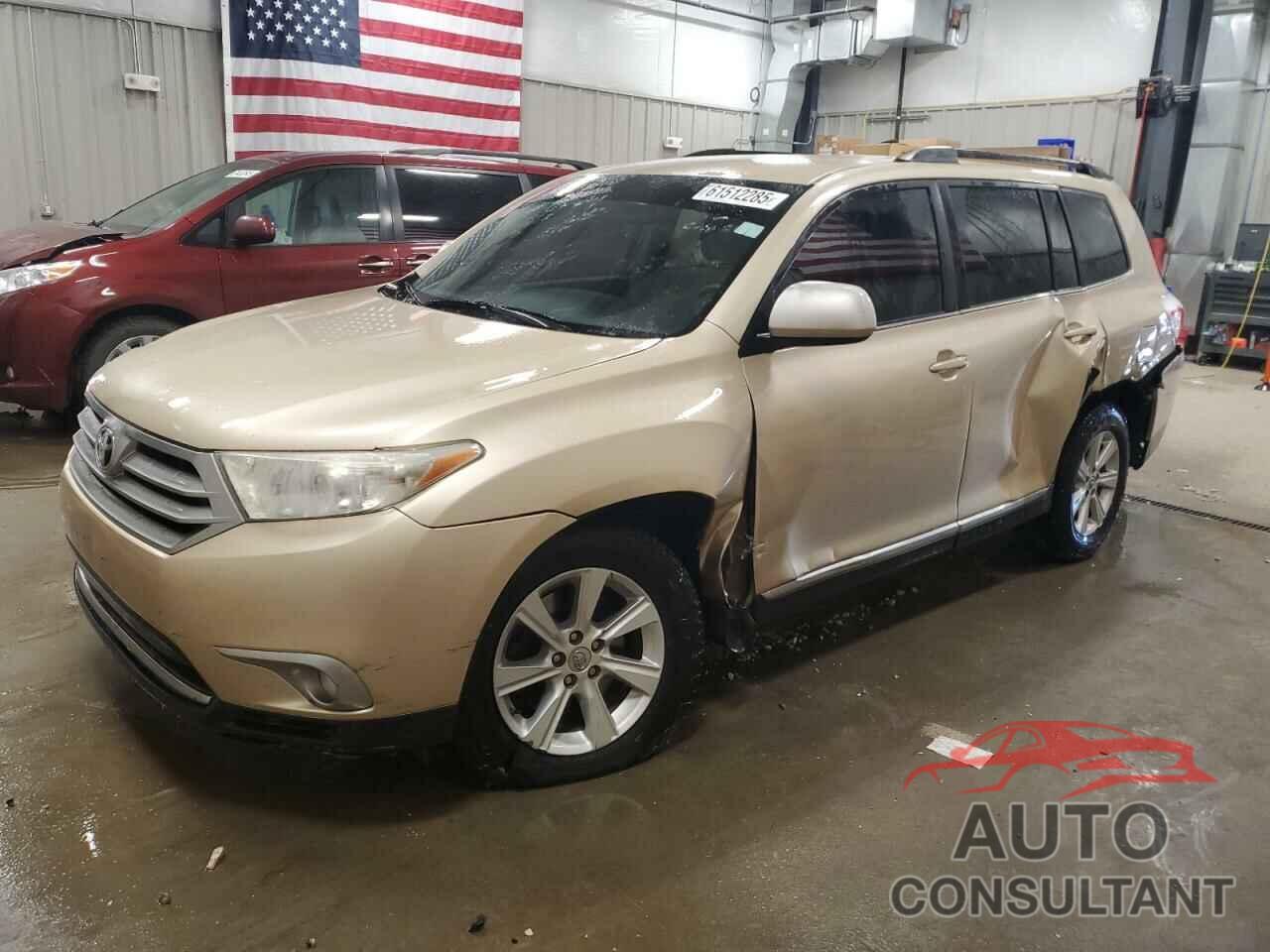 TOYOTA HIGHLANDER 2011 - 5TDBK3EH5BS070287