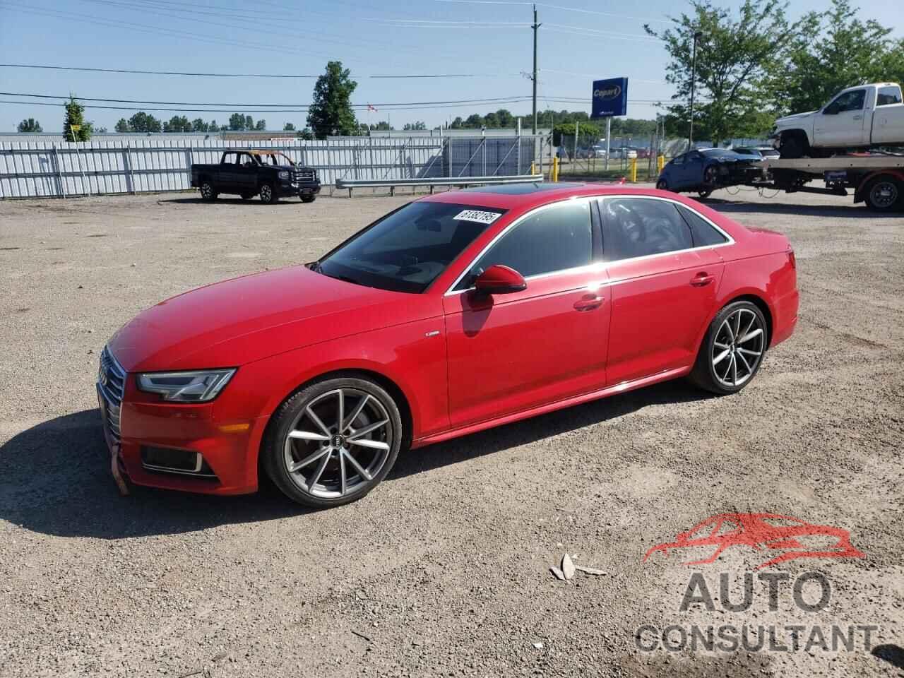 AUDI A4 2017 - WAUFNAF4XHA119687